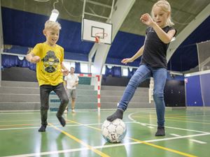 Børn i sportshal | Landal Ebeltoft