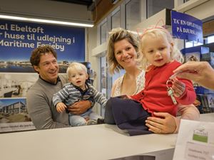 Ankommer til Landal Ebeltoft