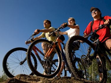Mountainbike cykelture på Landal Seawest