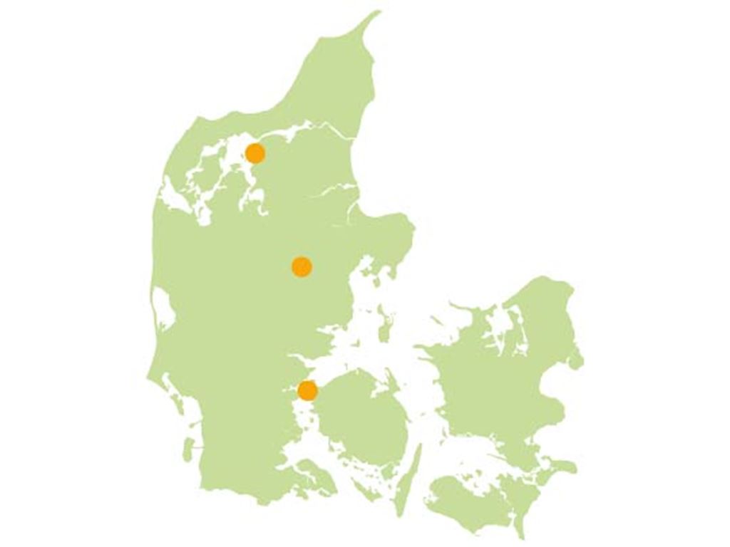 Erhverv | Danmarkskort | Landal