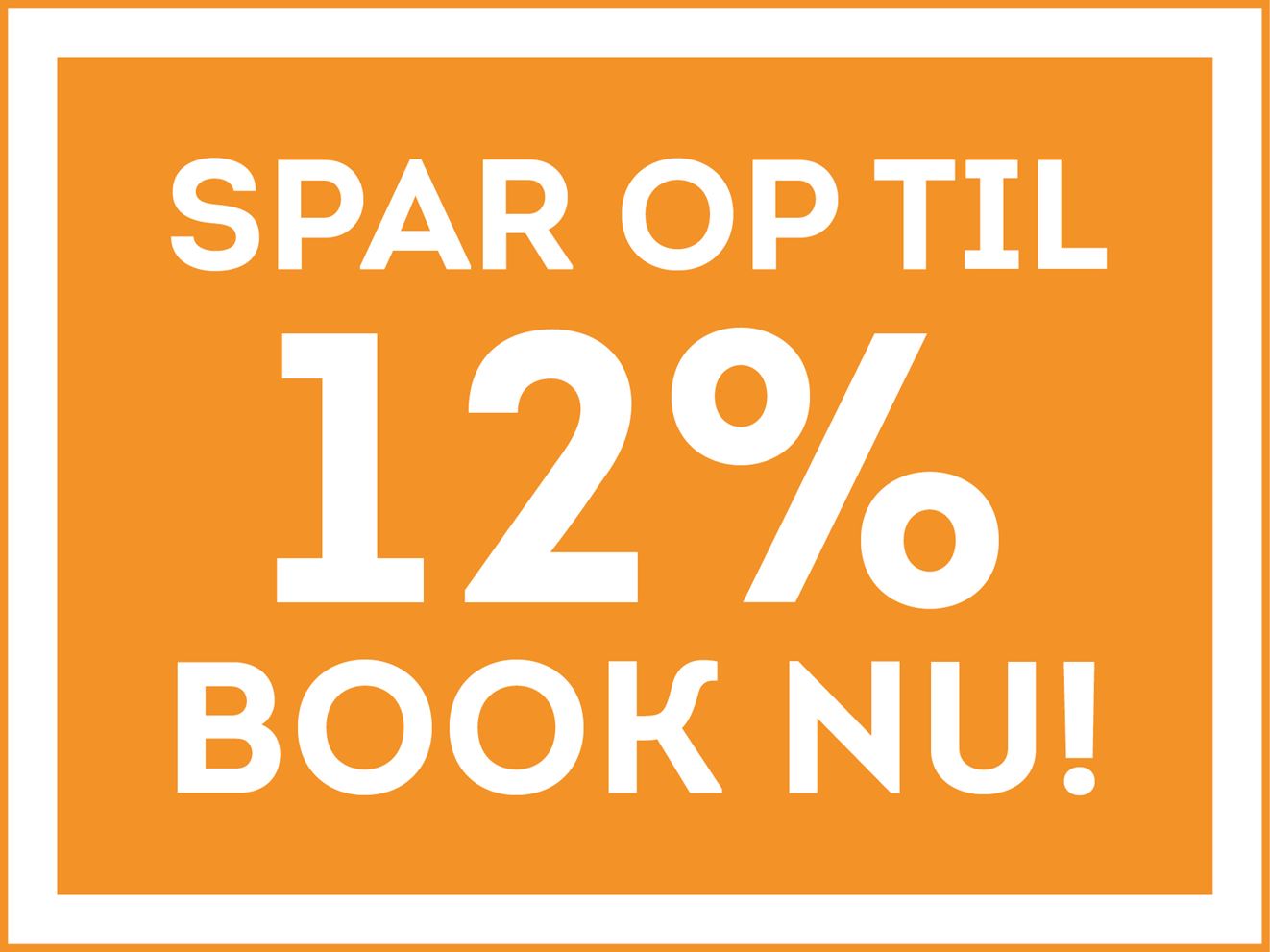 Spar op til 12% | Landal